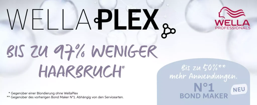WELLAPLEX - gegen Haarbruch - bei Friseur Hollywood in Wien